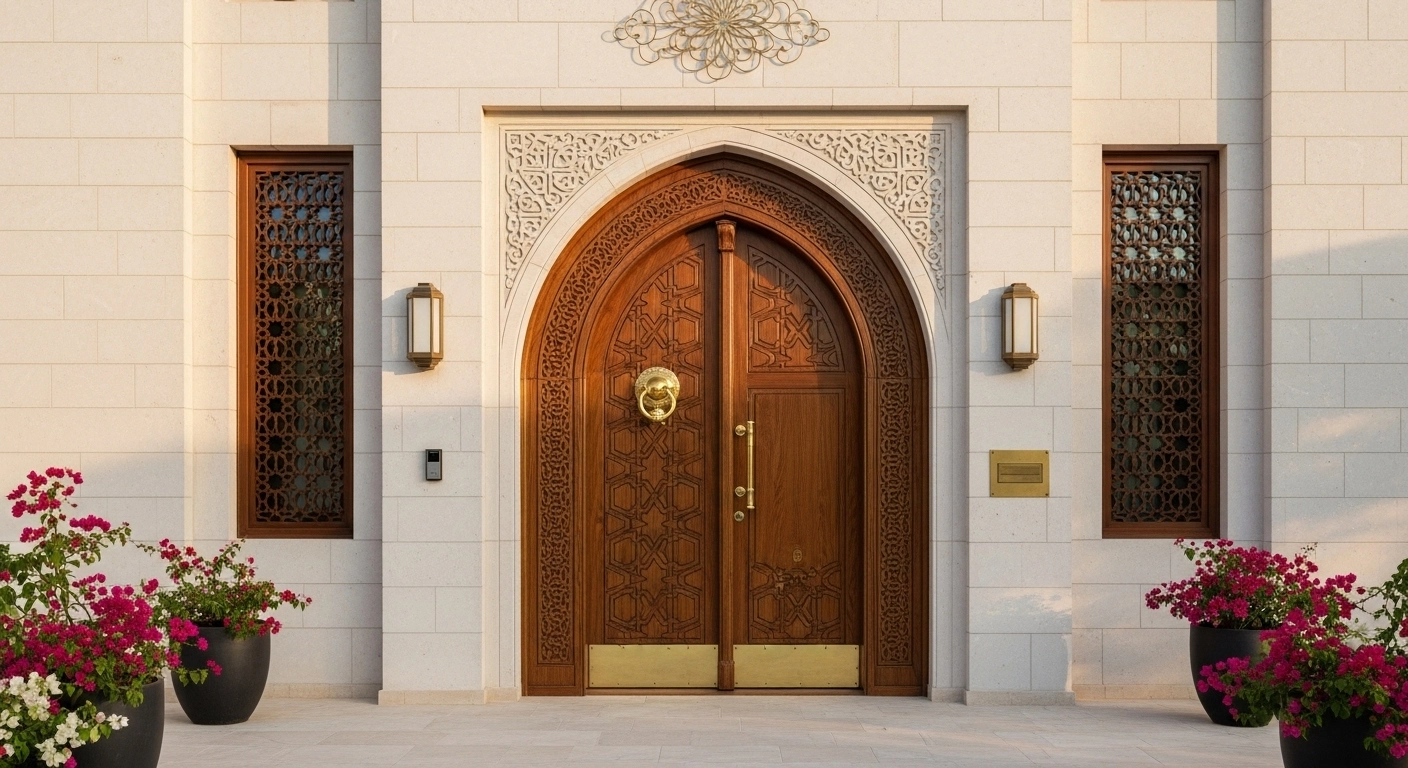 Pressed door core sheet