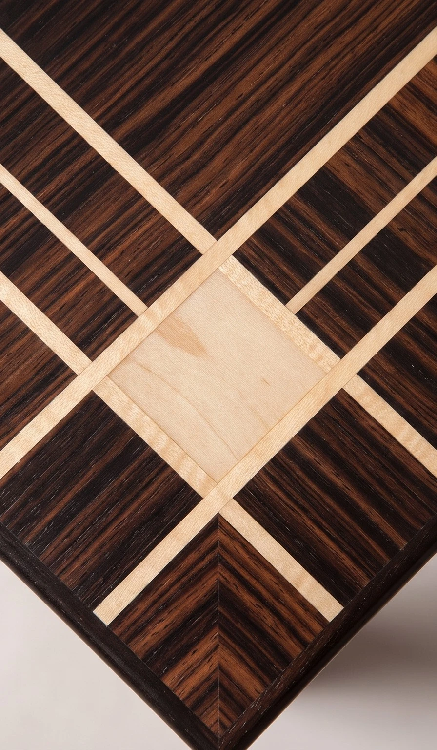 Luxury Wood Inlay Flooring Dubai