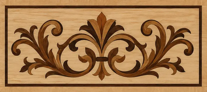 Natural Veneer Marquetry Patterns